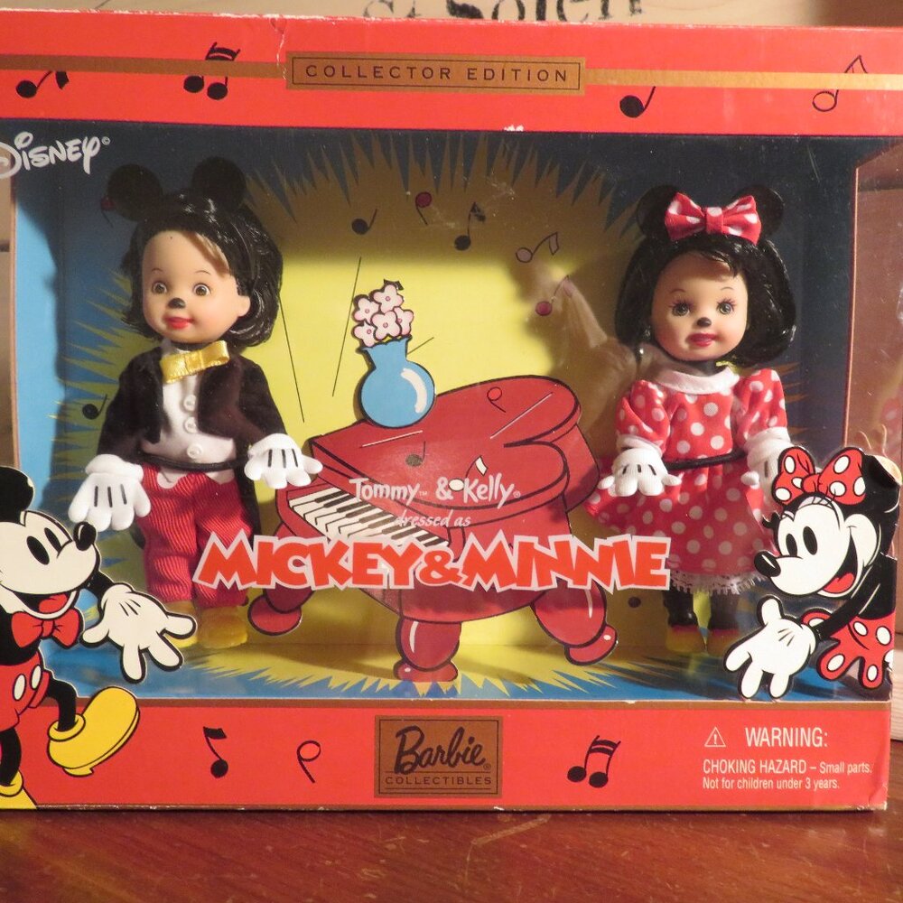 Barbie Kelly Tommy Dolls Disney Set